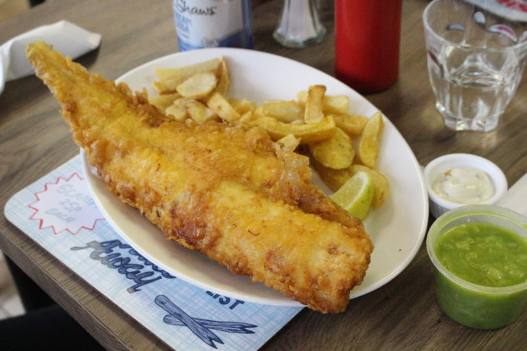 Menu Golden Anchor Fish and Chips